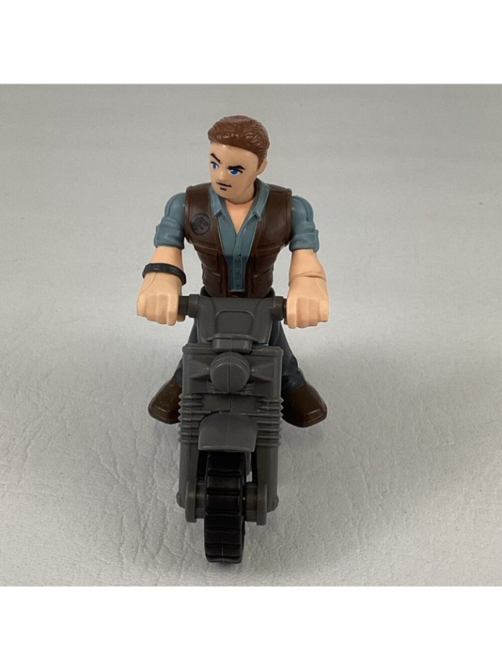 Fisher Price Imaginext Jurassic World Owen Grady Action Figure Motorcycle Toy - Picture 2 of 6